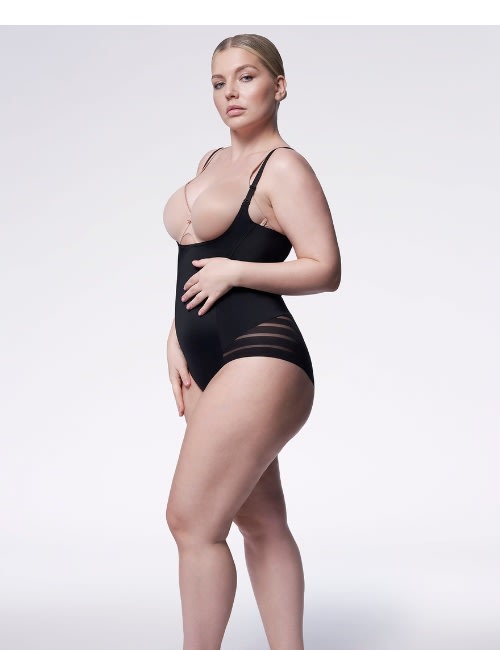 Julimex Formuojantis stiprios kompresijos besiūlis bodis-glaustinukė 119, juodas