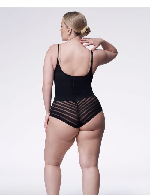 Julimex Formuojantis stiprios kompresijos besiūlis bodis-glaustinukė 119, juodas