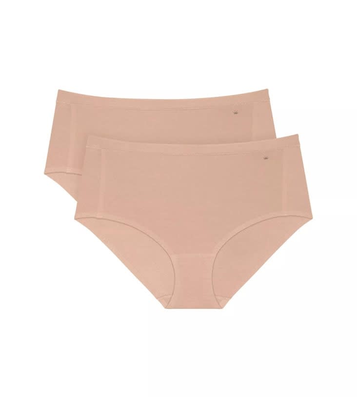 Triumph Klasikinių 2 vnt. modalo kelnaičių rinkinys SMART NATURAL MAXI EX 2P NEUTRAL BEIGE