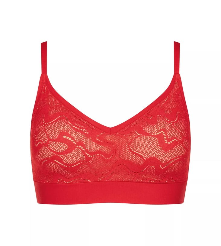 Sloggi Braletė formuotais kaušeliais GO ALLROUND LACE P CAMPARI