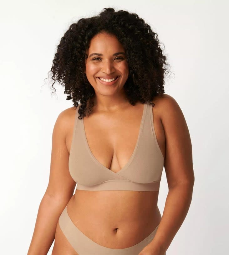 Sloggi Modalo braletė GO ALLROUND BRALETTE PEANUT BUTTER