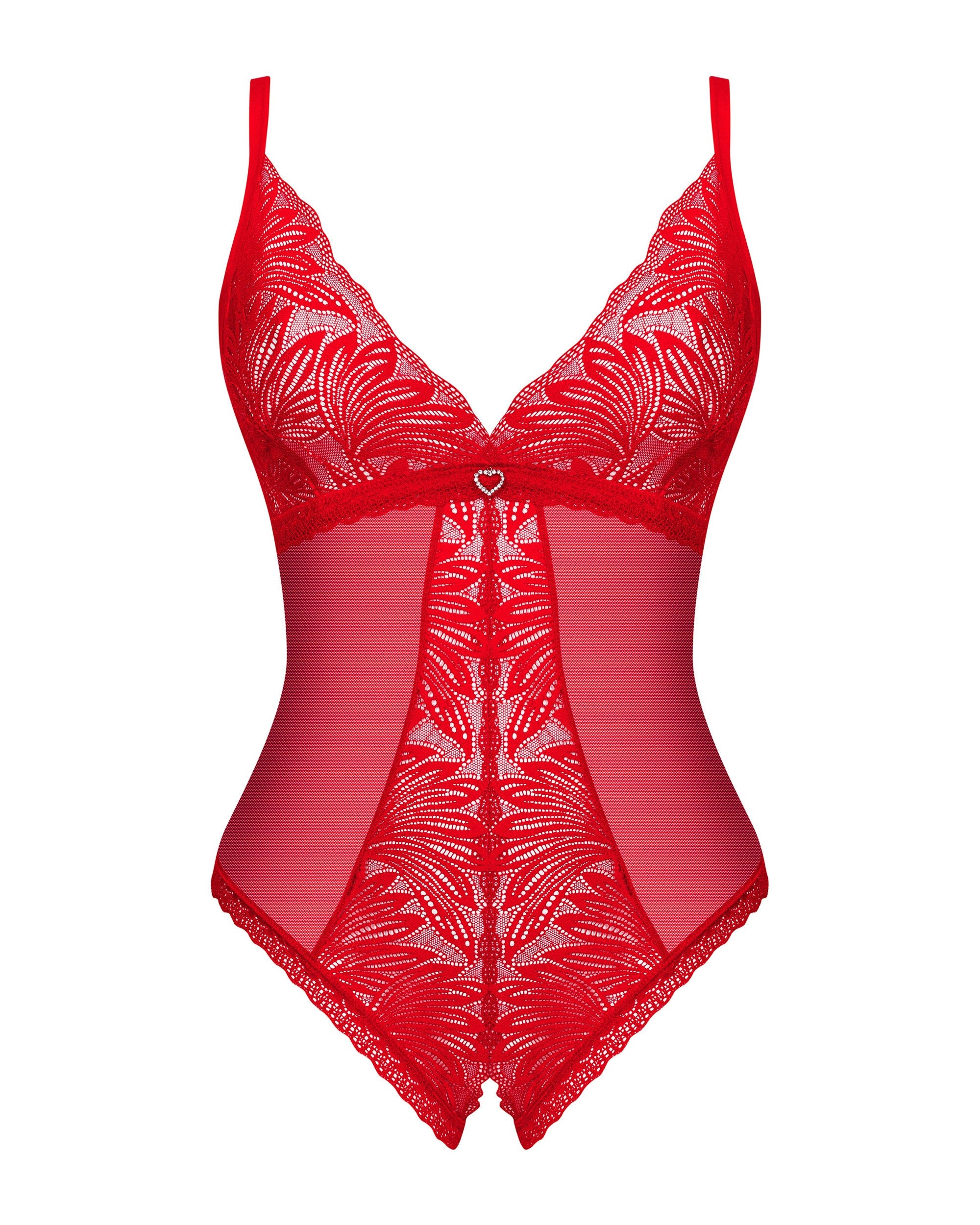 Obsessive Seksualus nėriniuotas bodis CHILISA TEDDY