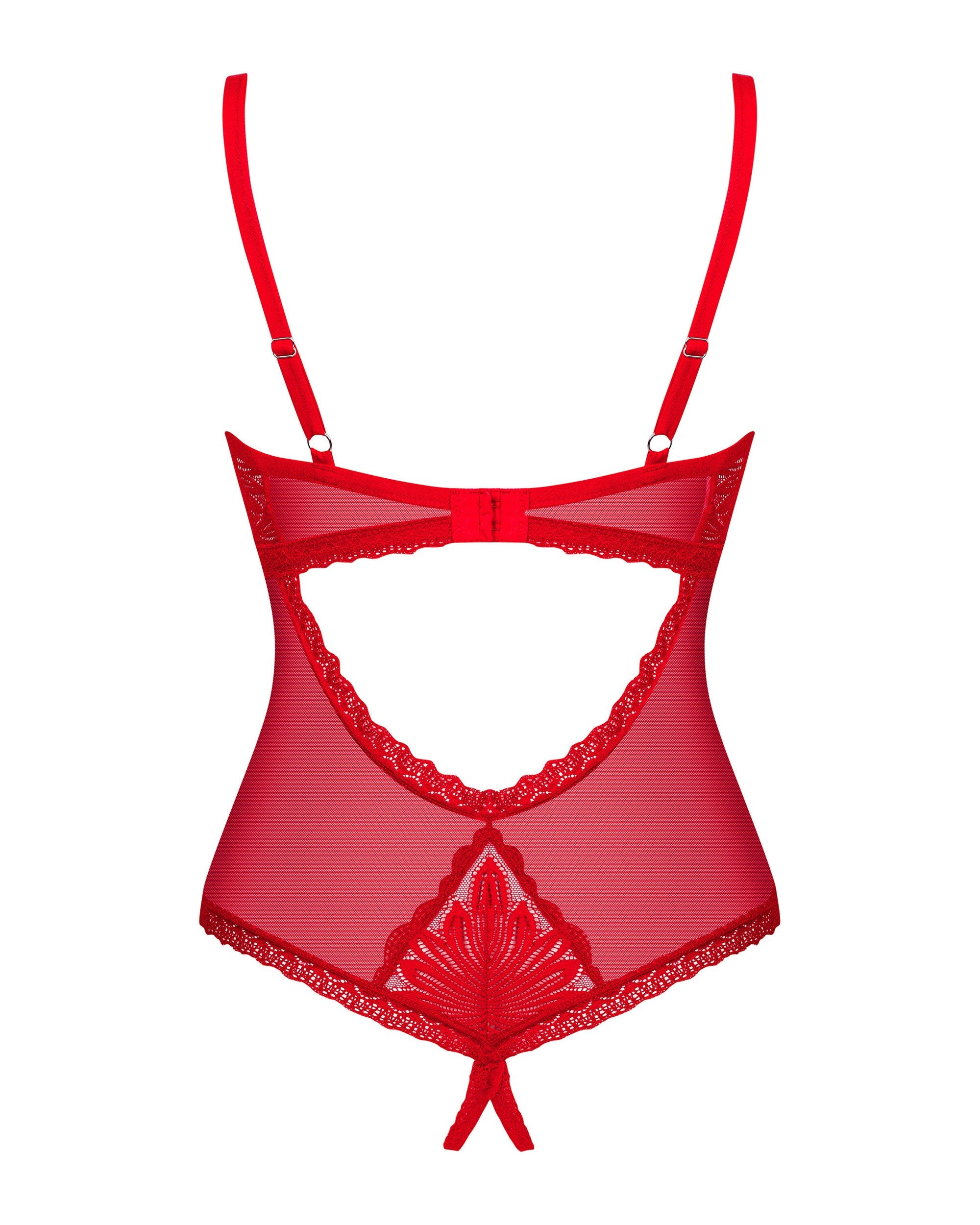 Obsessive Seksualus nėriniuotas bodis CHILISA TEDDY