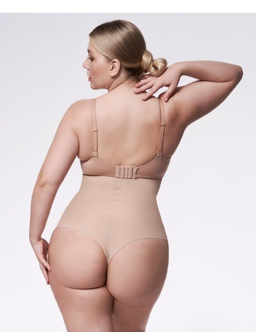 Julimex Stiprios kompresijos formuojančios tanga kelnaitės 275 NUDE
