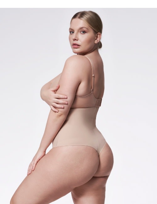 Julimex Stiprios kompresijos formuojančios tanga kelnaitės 275 NUDE