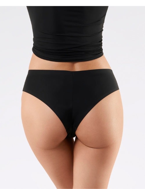 Julimex Besiūlės braziliškos kelnaitės SIMPLE BRASIL BLACK