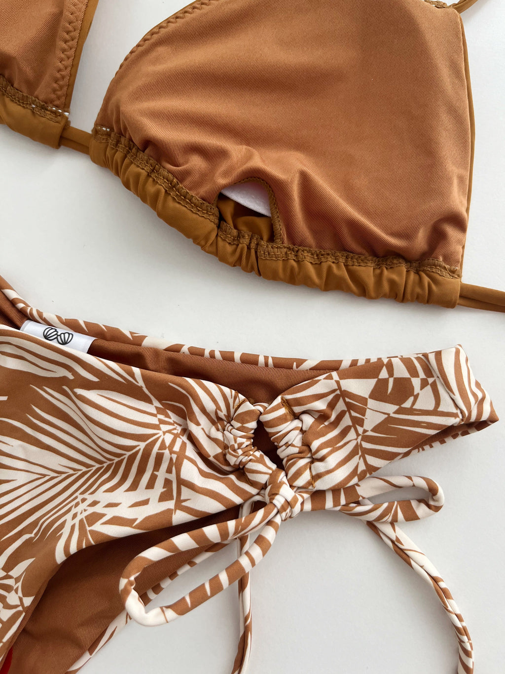 MrMiss Bikini maudymosi kostiumėlis BROWN SUGAR