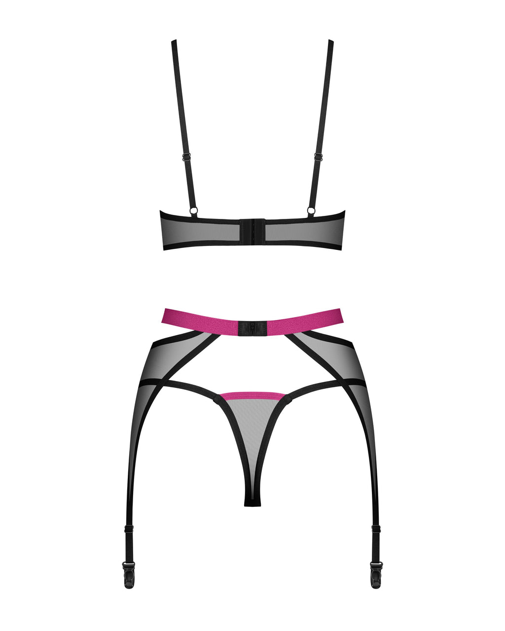 Obsessive Seksualus trijų dalių komplektas NOVENES SET