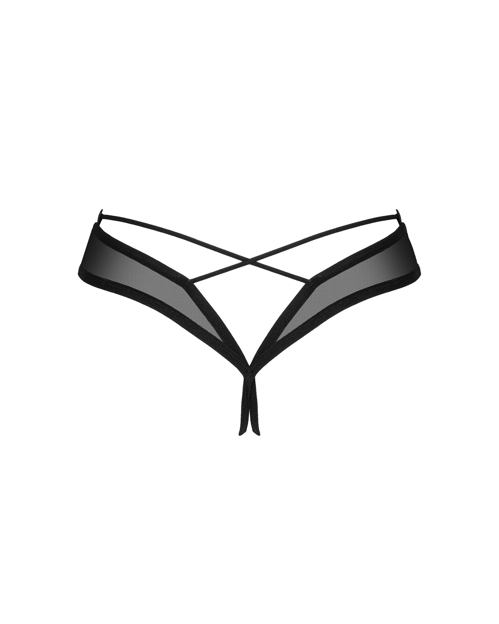Obsessive Seksualios kelnaitės ROXELIA CROTCHLESS THONG