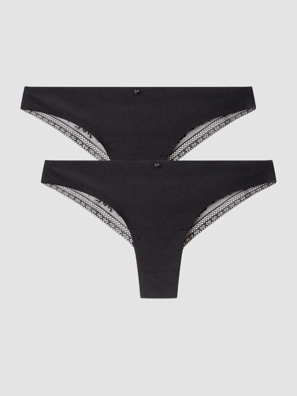 Gisela Braziliškų 2 vnt. kelnaičių rinkinys BLACK LACE