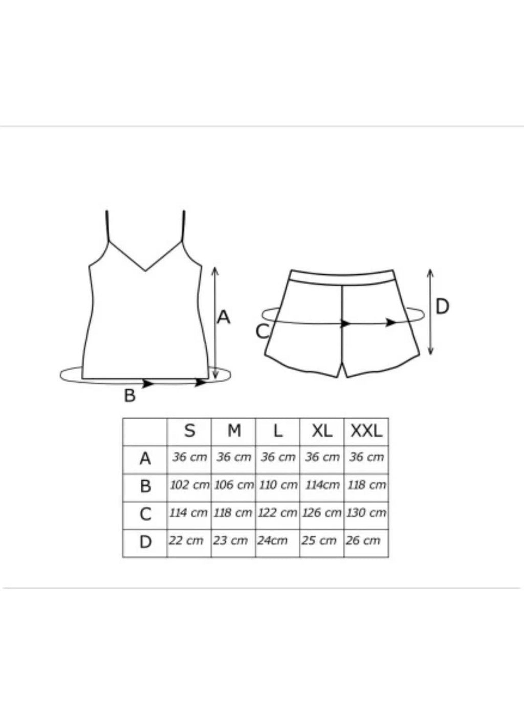 Donna Satino pižama SHEILA BLACK