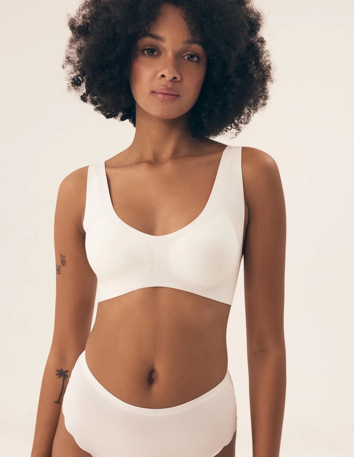 Henderson Ladies Lazeriu kirpta bevielė liemenėlė BAKE ECRU