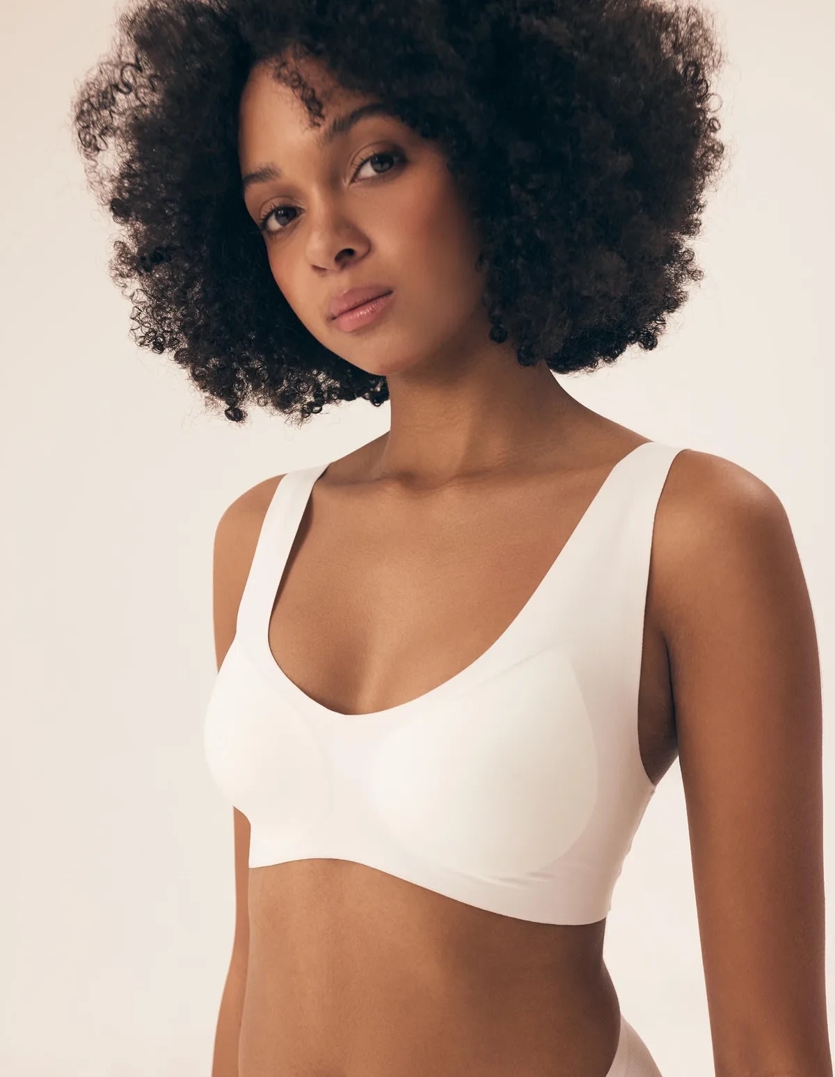 Henderson Ladies Lazeriu kirpta bevielė liemenėlė BAKE ECRU