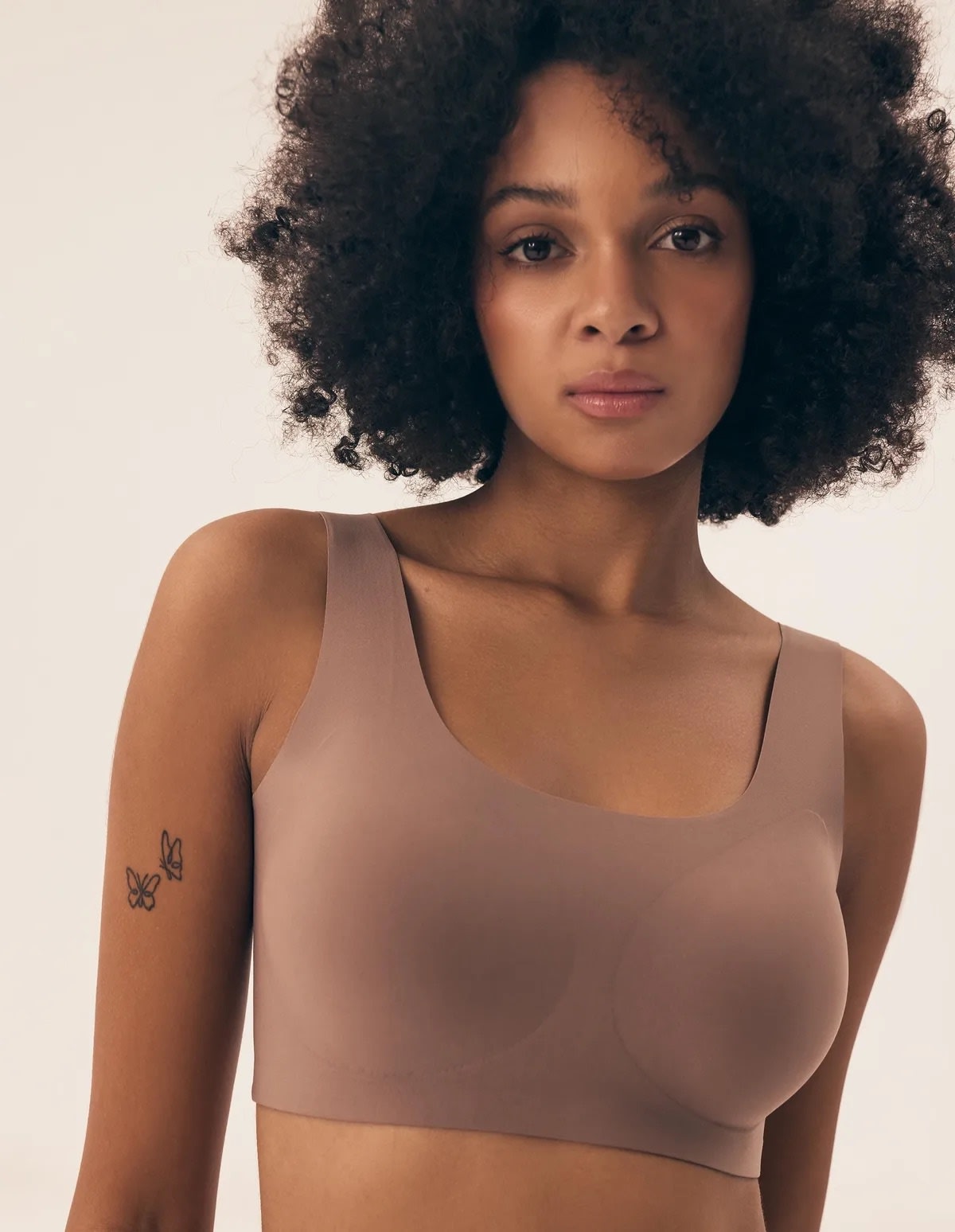 Henderson Ladies Lazeriu kirpta bevielė liemenėlė BIRD MAUVE