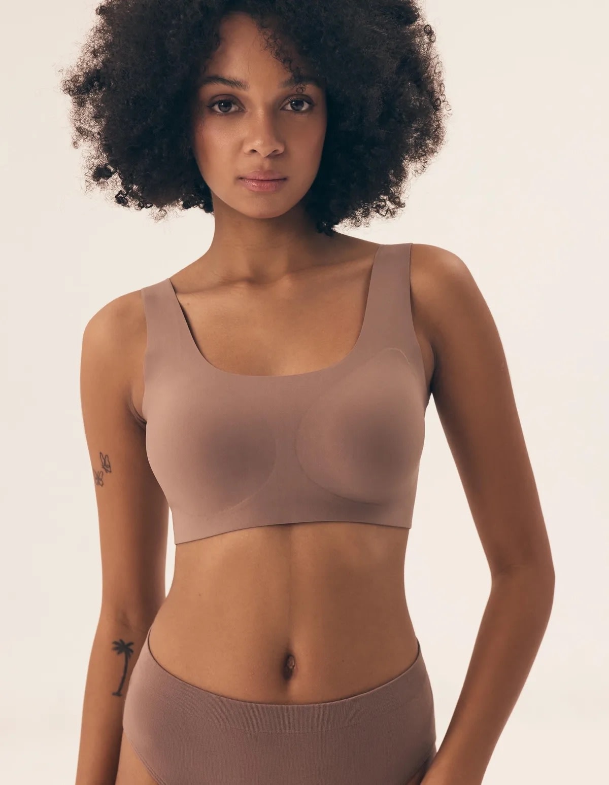 Henderson Ladies Lazeriu kirpta bevielė liemenėlė BIRD MAUVE