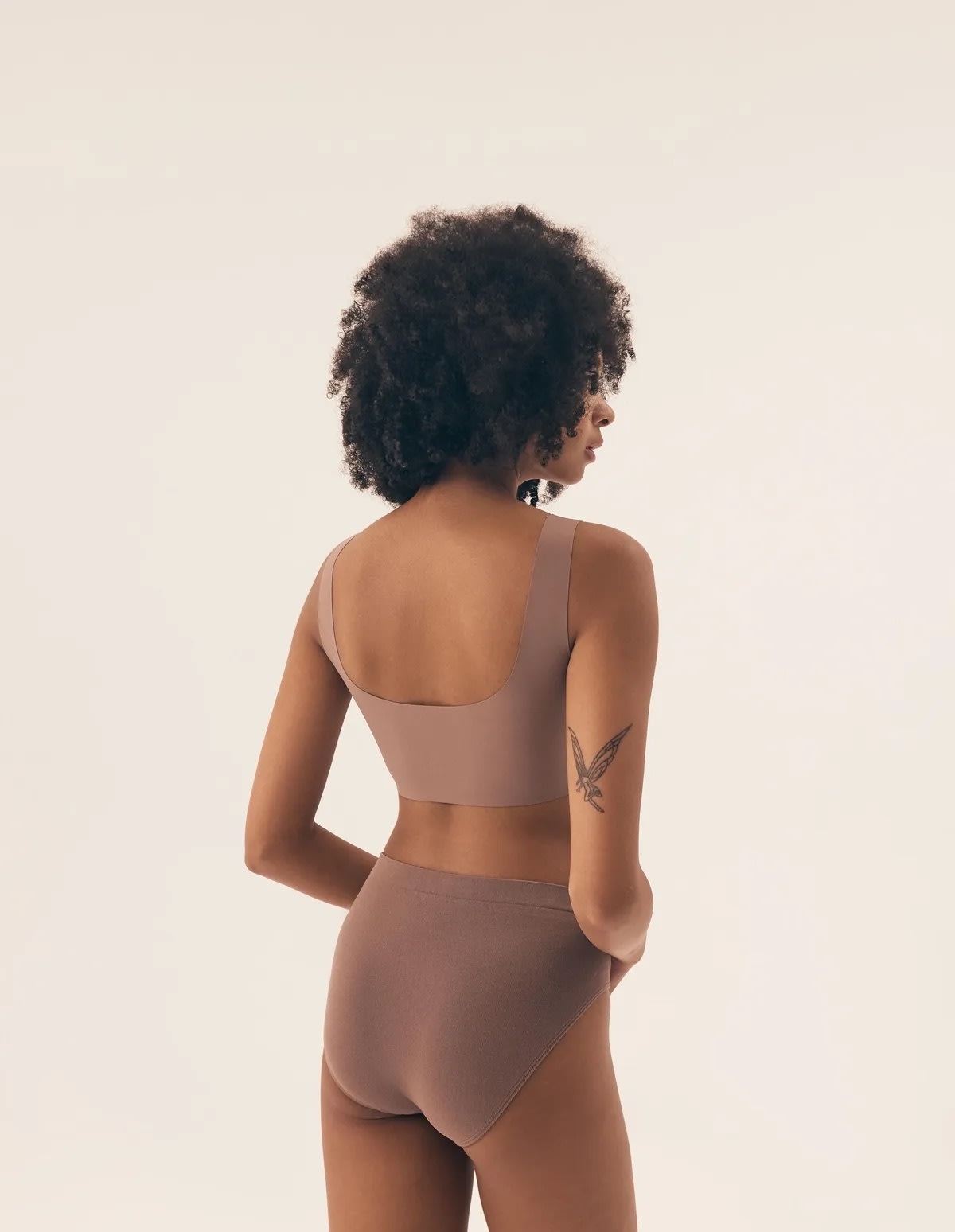 Henderson Ladies Lazeriu kirpta bevielė liemenėlė BIRD MAUVE