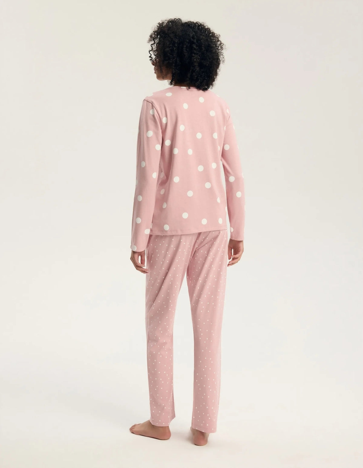 Henderson Ladies Medvilninė ilga pižama GITTE PINK
