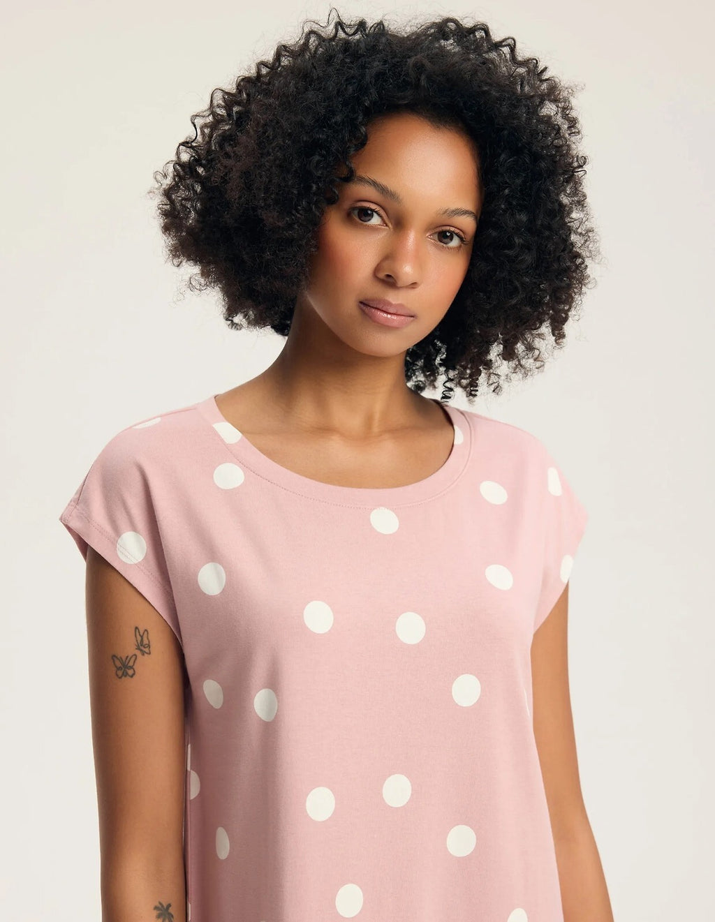 Henderson Ladies Medvilniniai naktinukai GITTE PINK