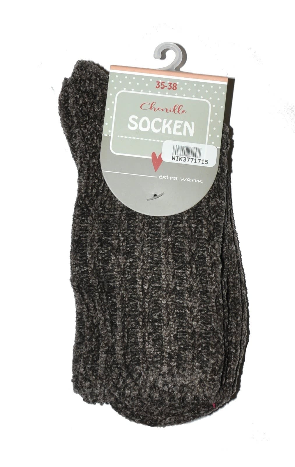 Šenilinės kojinės, įvairių spalvų