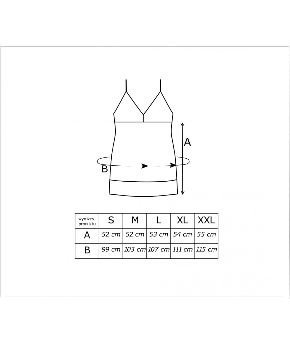 Donna Viskozės naktinukai LEA RED
