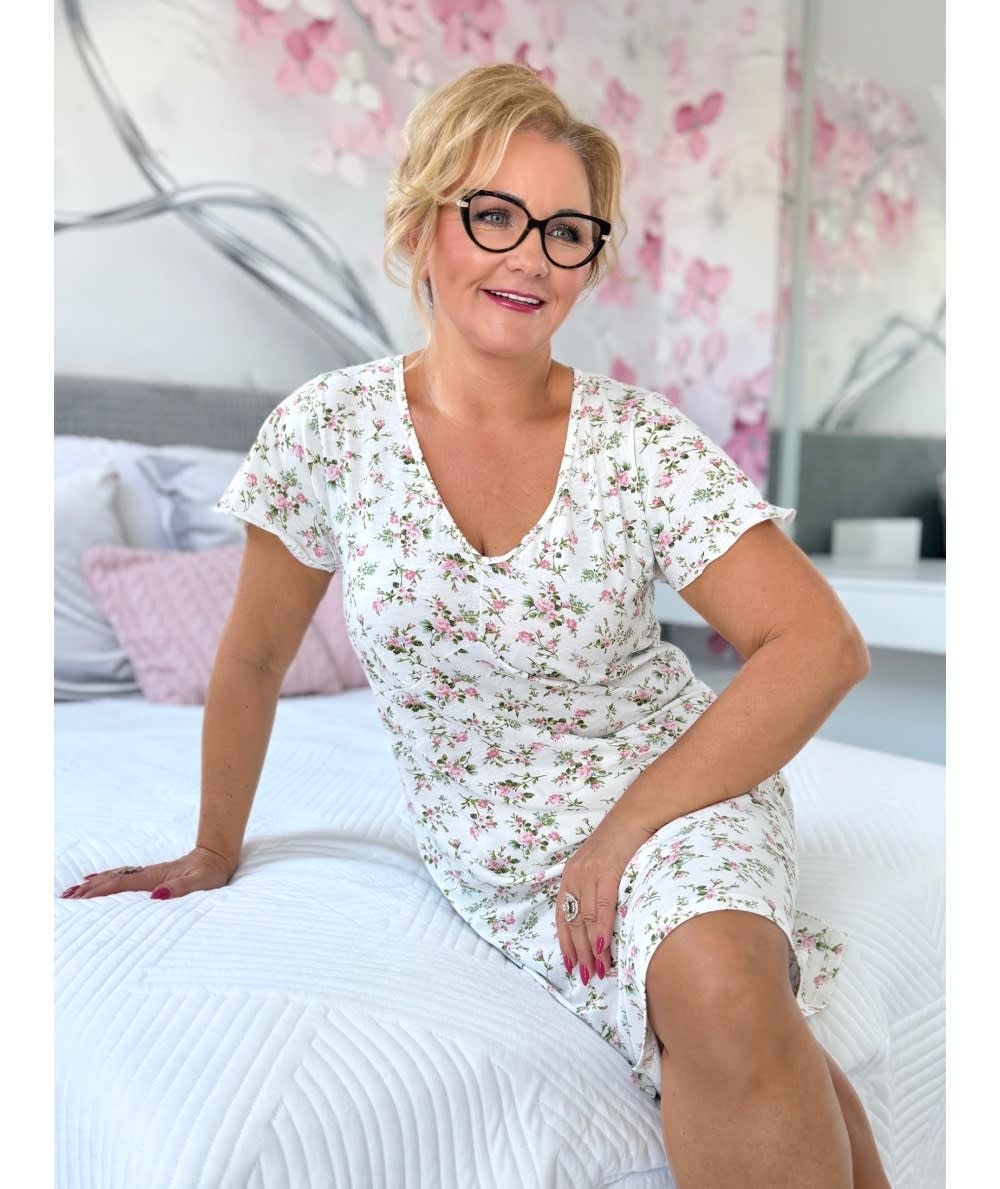 Donna Medvilniniai naktinukai EMILIA ECRU