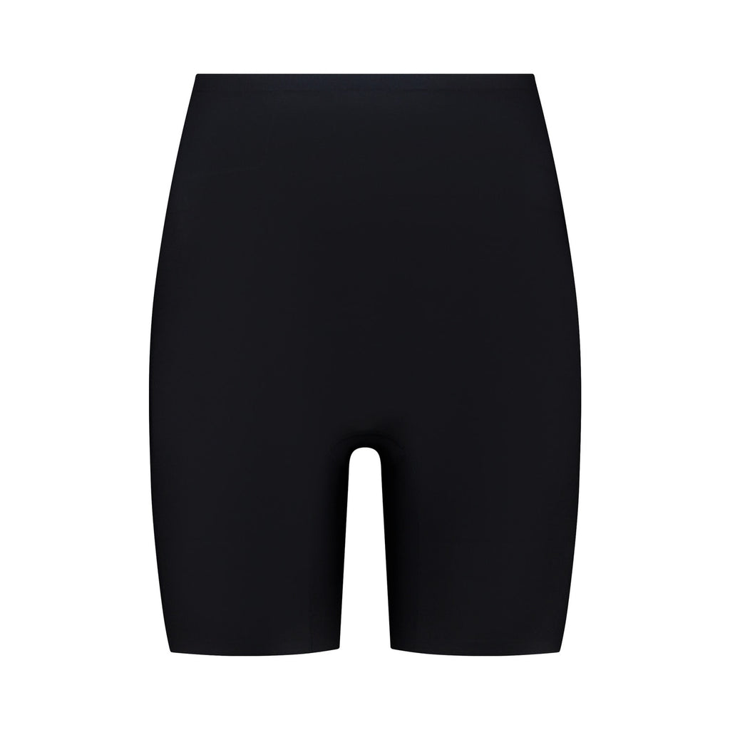 ByeBra Lengvos kompresijos besiūliai šortukai UNI STRETCH MID WAIST SHORT BLACK