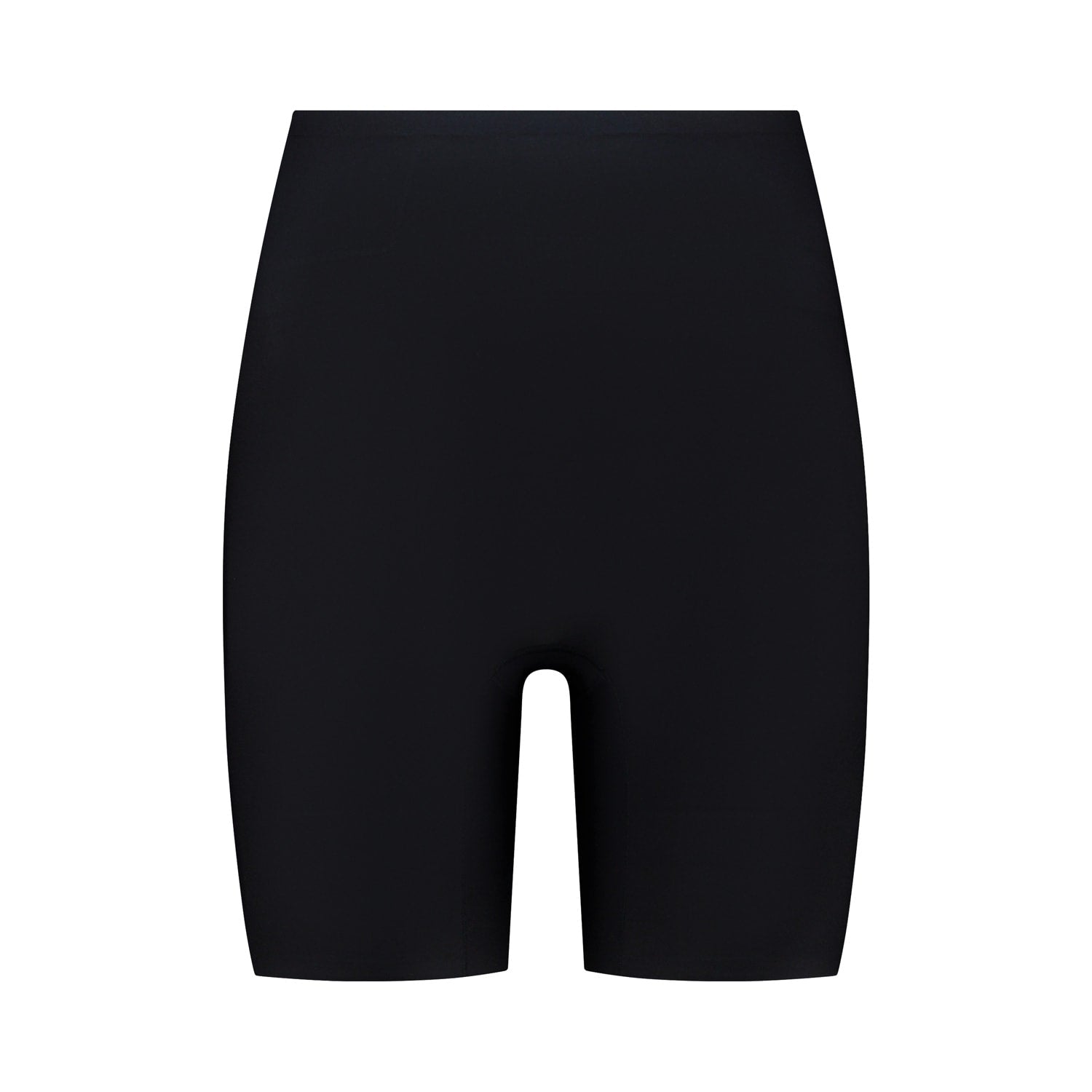 ByeBra Lengvos kompresijos besiūliai šortukai UNI STRETCH MID WAIST SHORT BLACK
