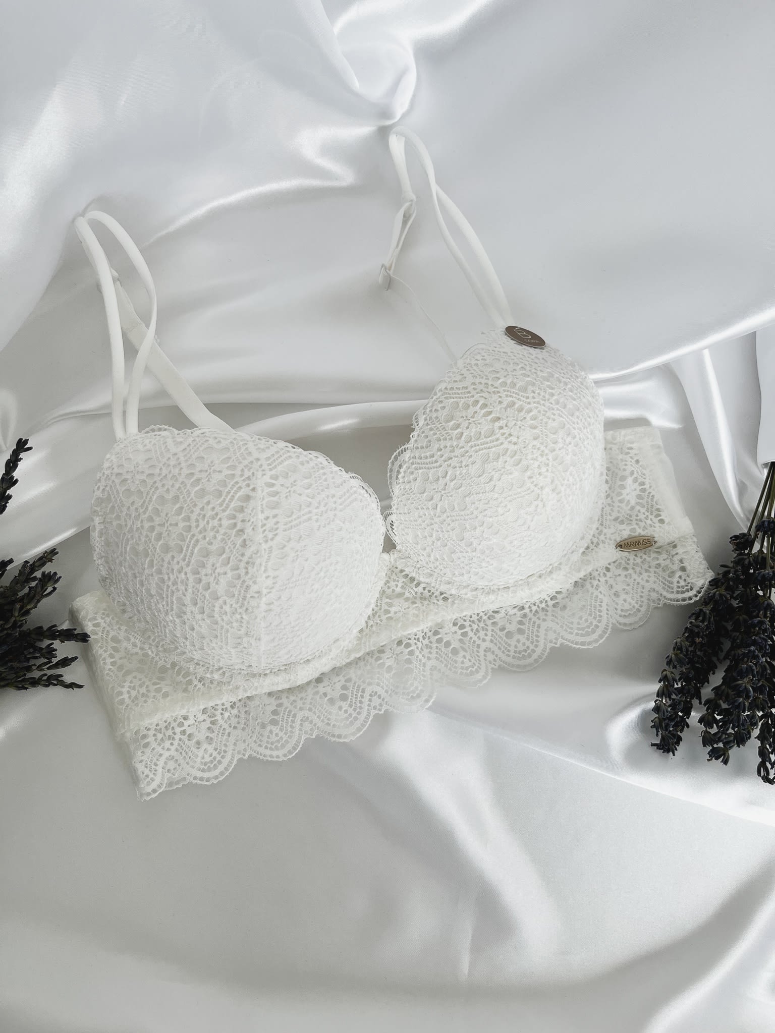 MrMiss Apatinių komplektas ADRIA, balta