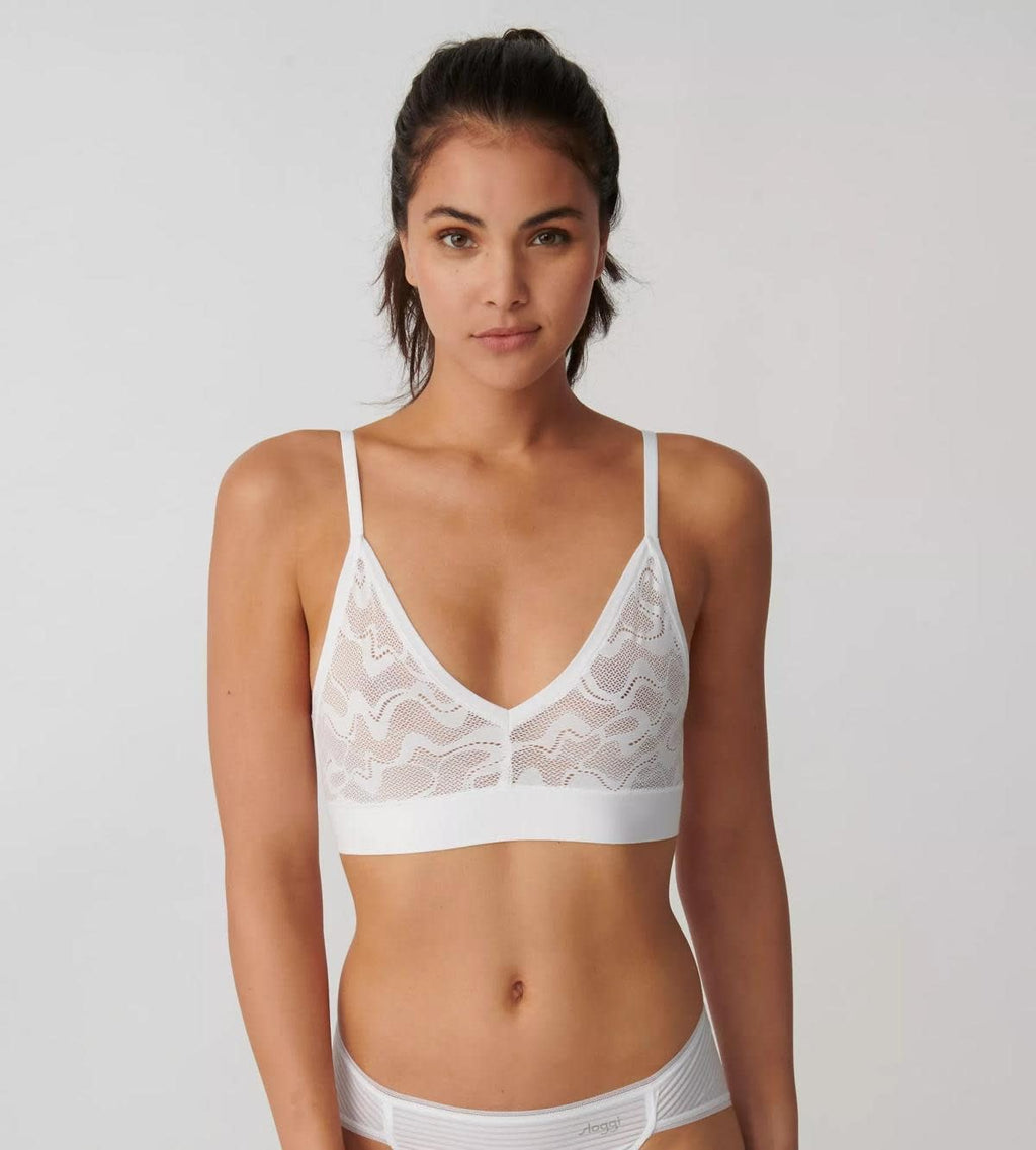 Sloggi Modalo braletė GO ALLROUND LACE, balta