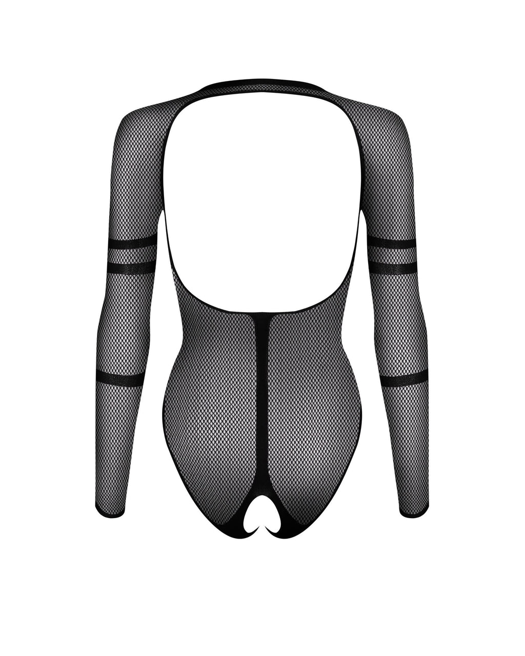 Obsessive Bodis - kūno kojinė B137, juoda