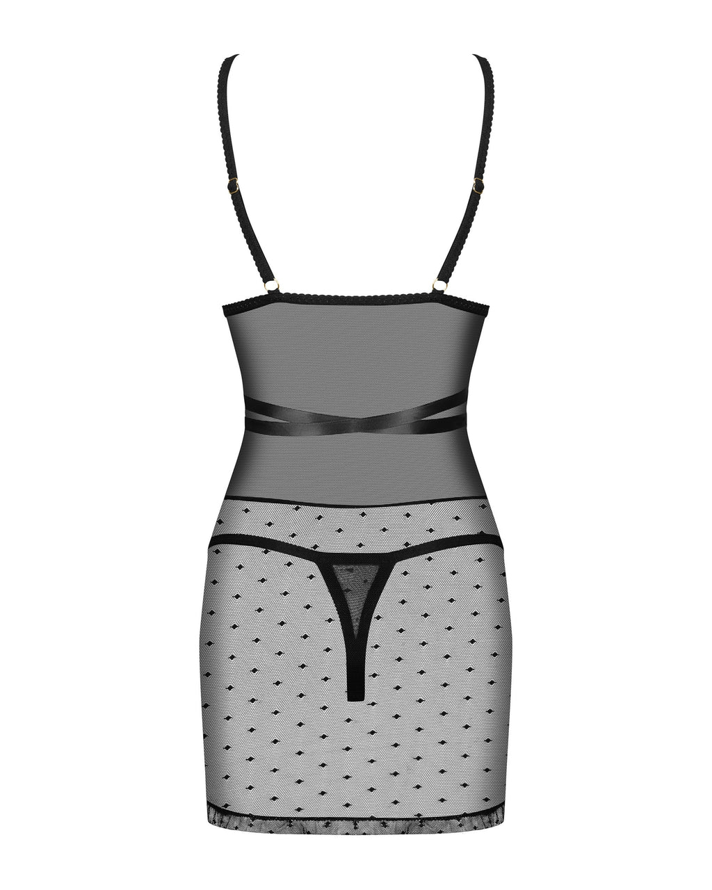 Obsessive Seksualūs naktinukai BOWESSA, juoda