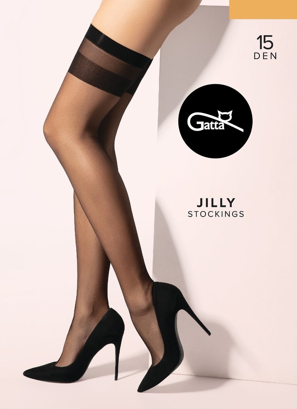 Gatta Prilipinamos kojinės JILLY 15 den.