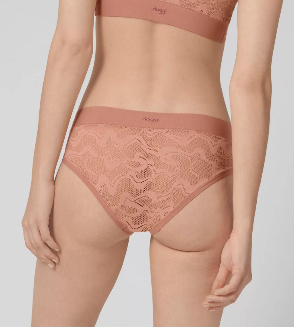 Sloggi Apatinių komplektas GO ALLROUND LACE, rožinė