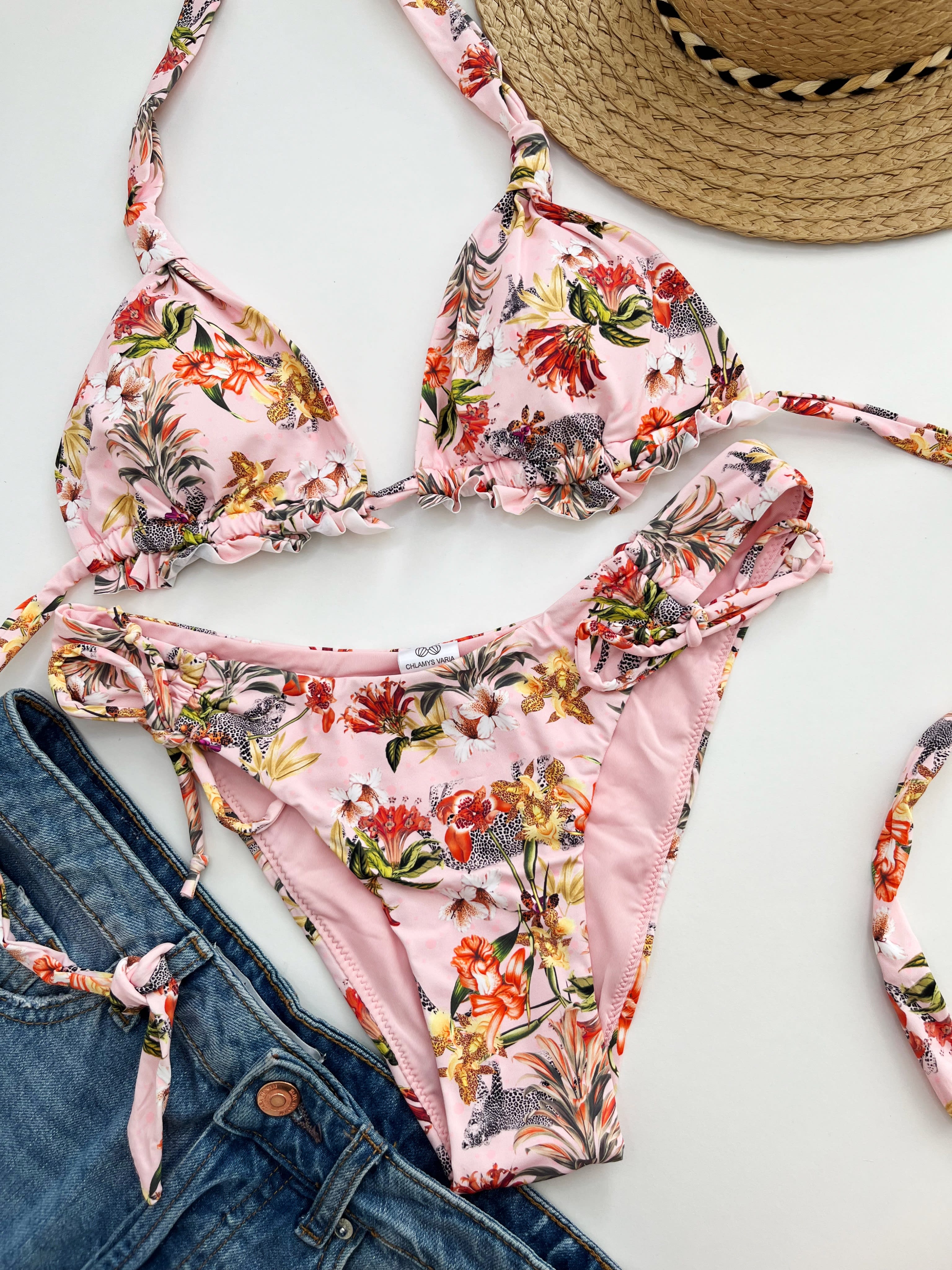 MrMiss Bikini maudymosi kostiumėlis PINKY LAND