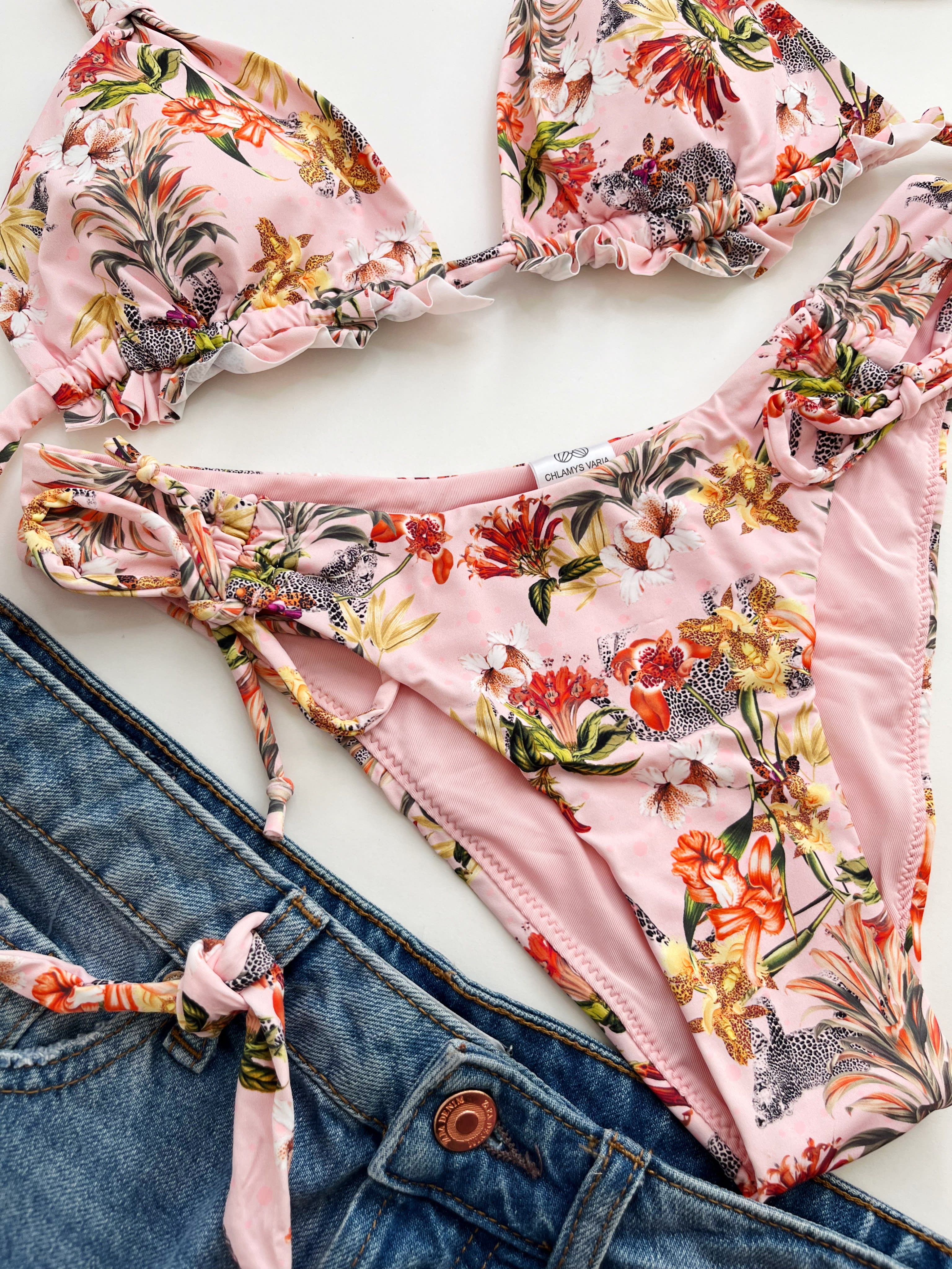 MrMiss Bikini maudymosi kostiumėlis PINKY LAND