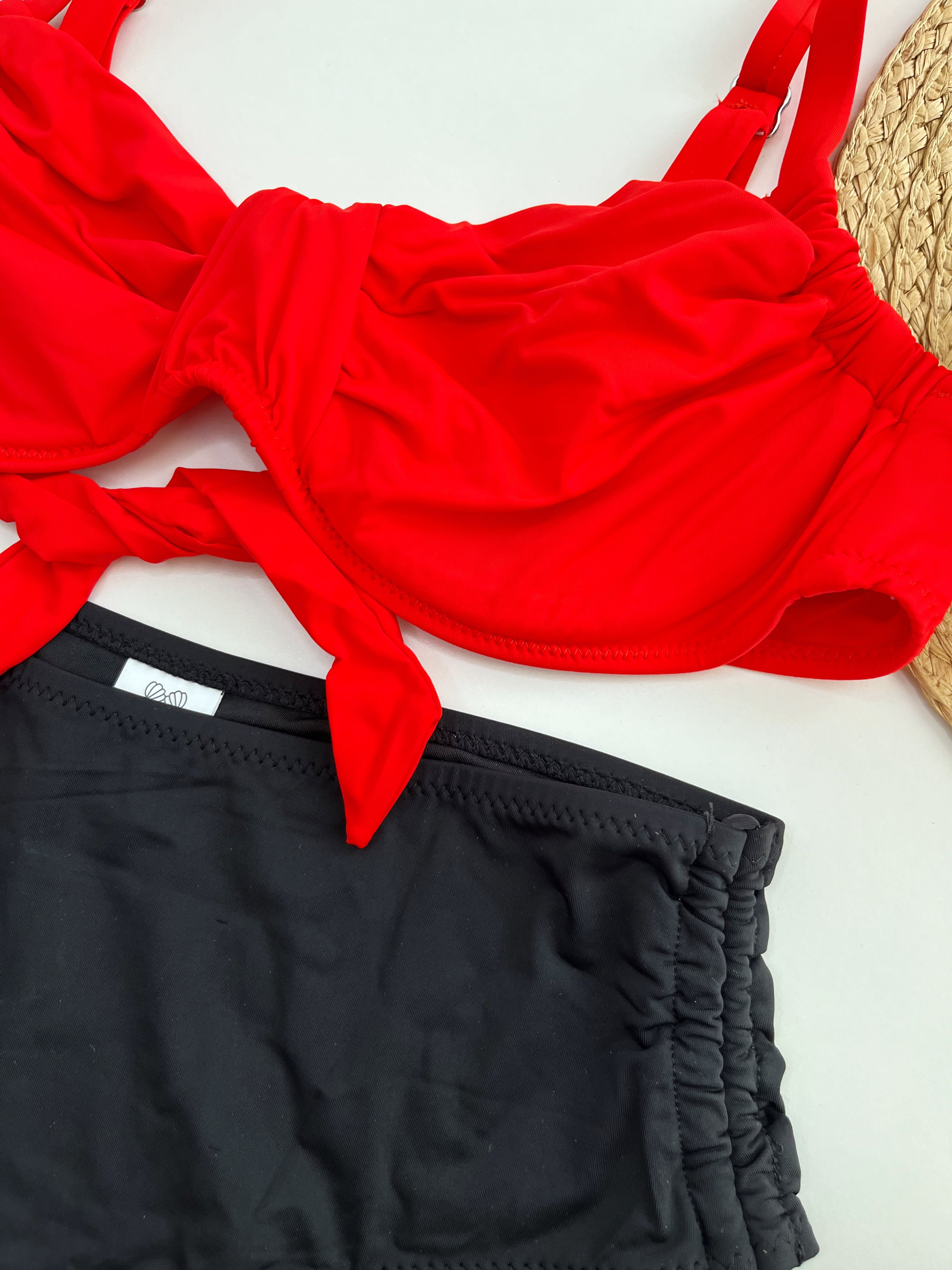 MrMiss Bikini maudymosi kostiumėlis RED LAND