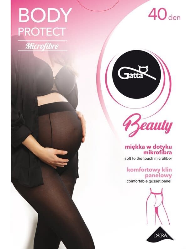 Gatta Pėdkelnės nėščiosioms BODY PROTECT MICROFIBRE, 40 denų
