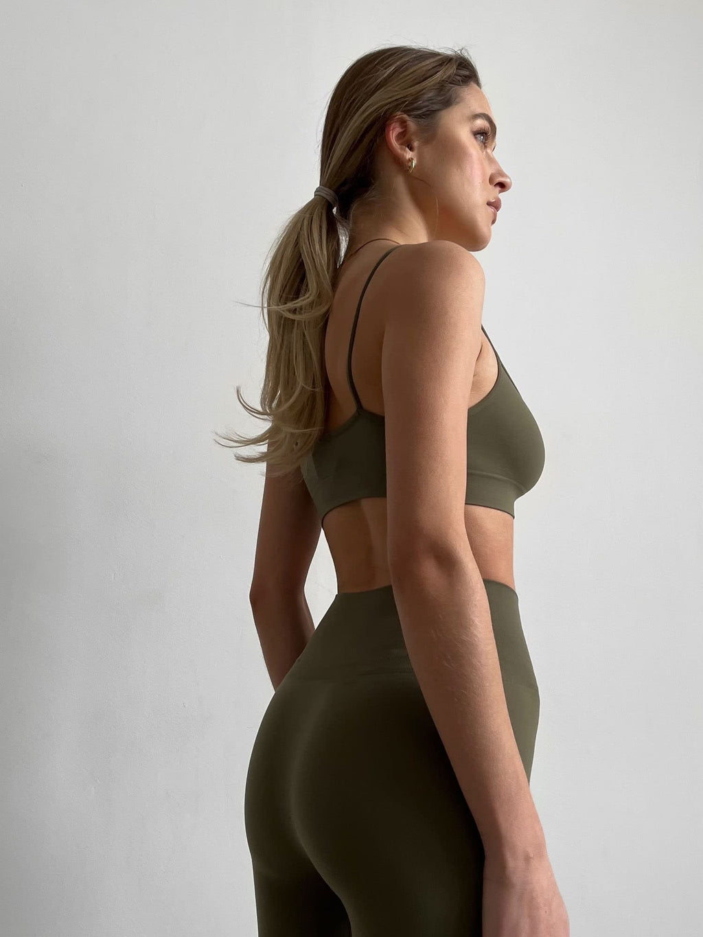 SiaWear Braletė MINIMAL IGUANA, chaki spalvos