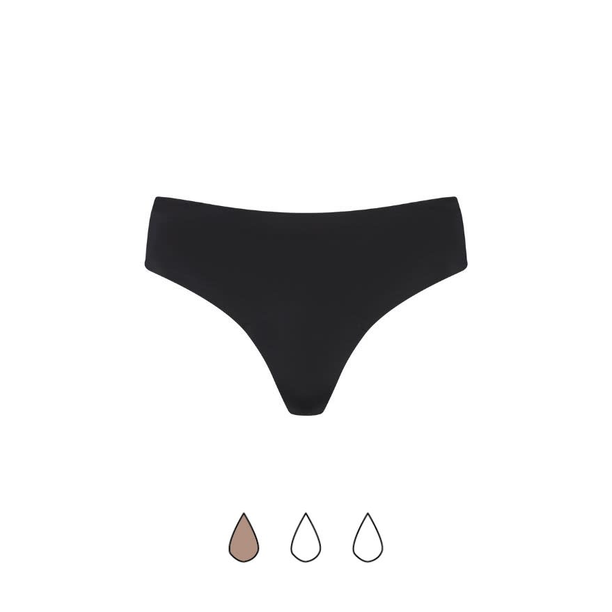 ByeBra Menstruacinės tanga kelnaitės PERIOD THONG, mažo sugeriamumo
