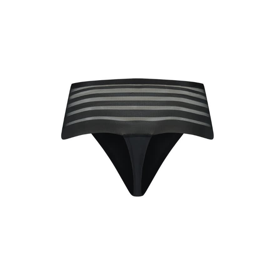 ByeBra Menstruacinės tanga kelnaitės PERIOD BOXERSTRING LACE, mažo sugeriamumo