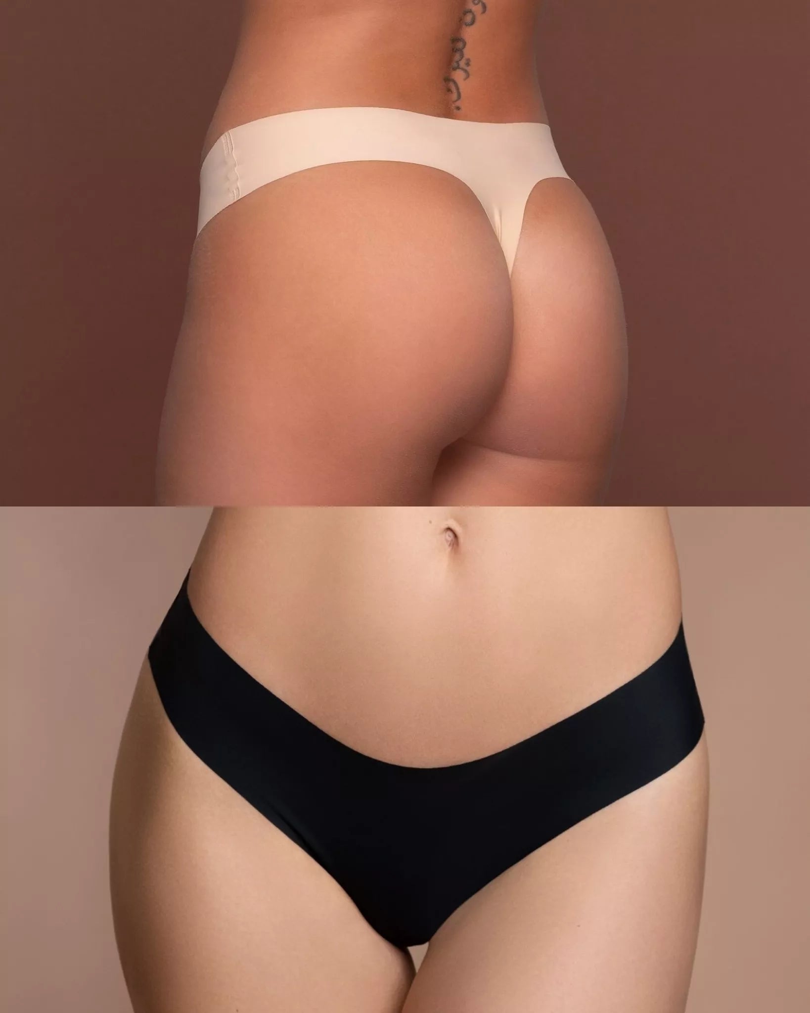 ByeBra Besiūlės tanga kelnaitės SIMPLE, rinkinys