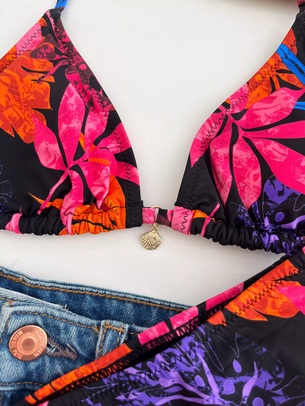MrMiss Bikini maudymosi kostiumėlis FLORAL MIX