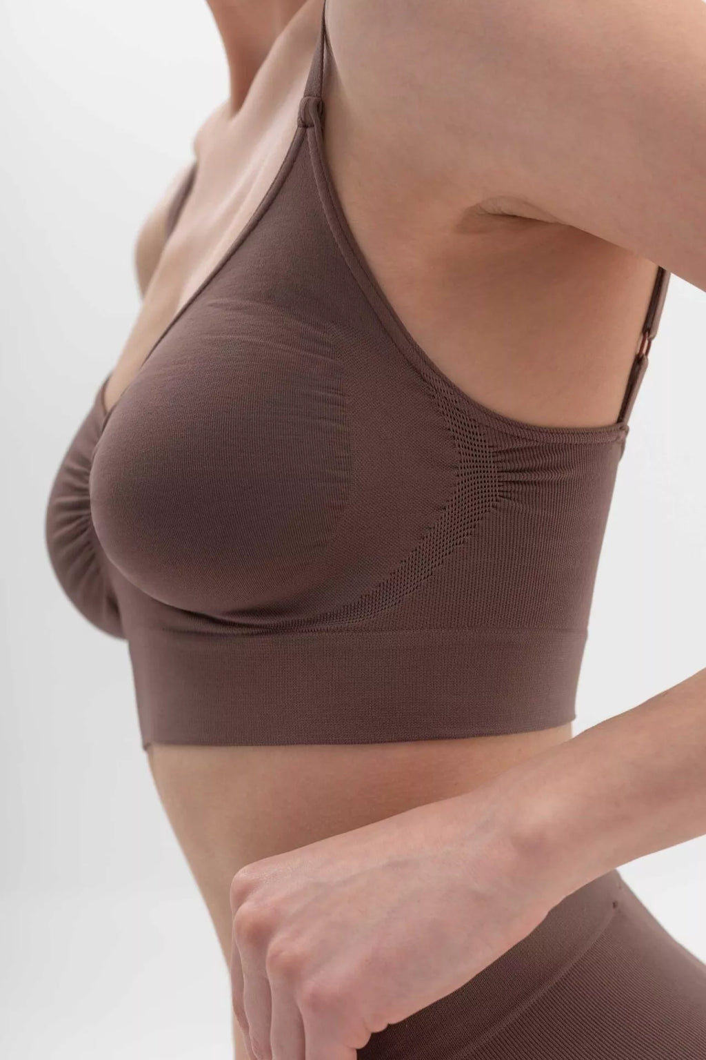 SiaWear Braletė COFFEE, rudos spalvos