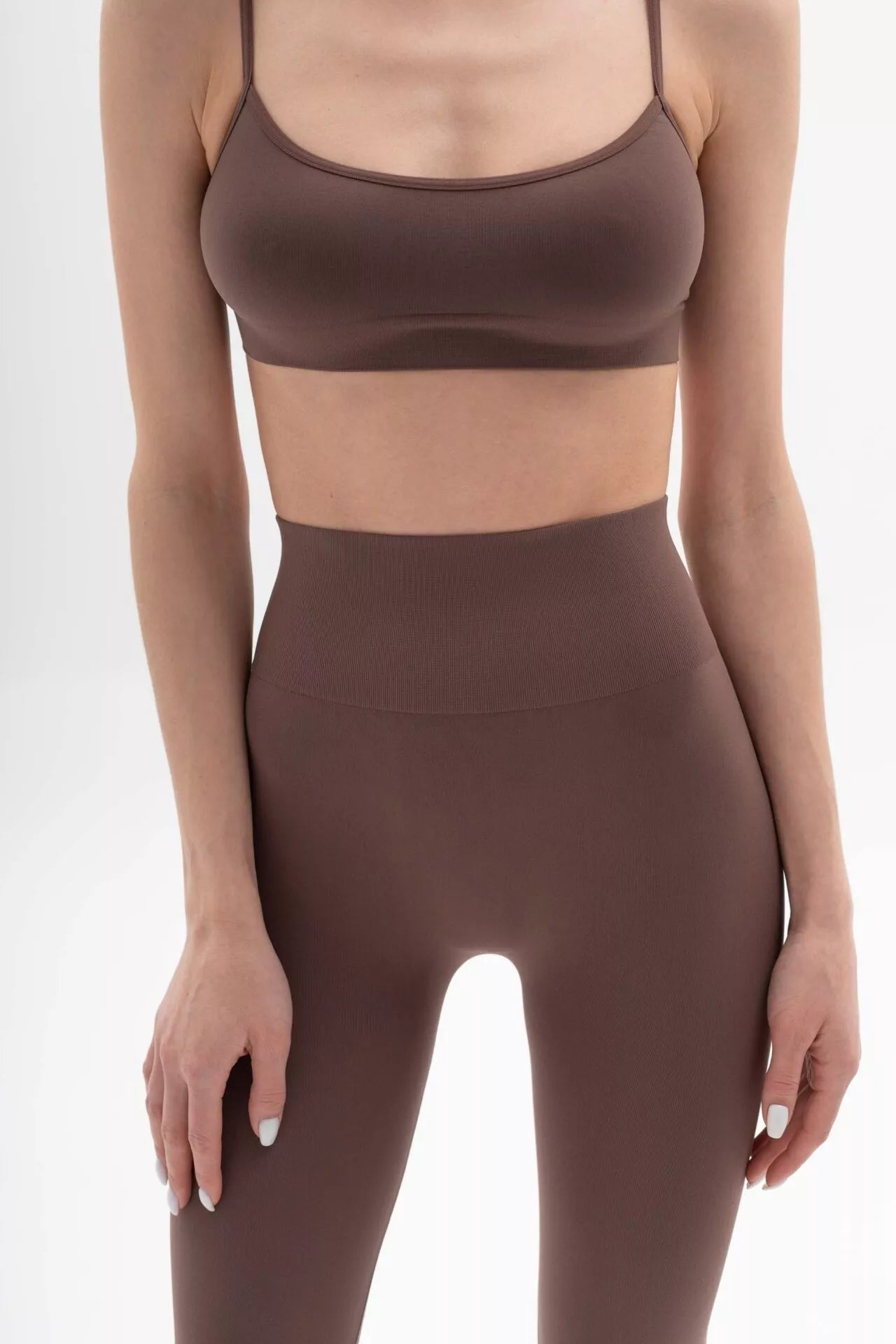 SiaWear Braletė MINIMAL COFFEE, rudos spalvos