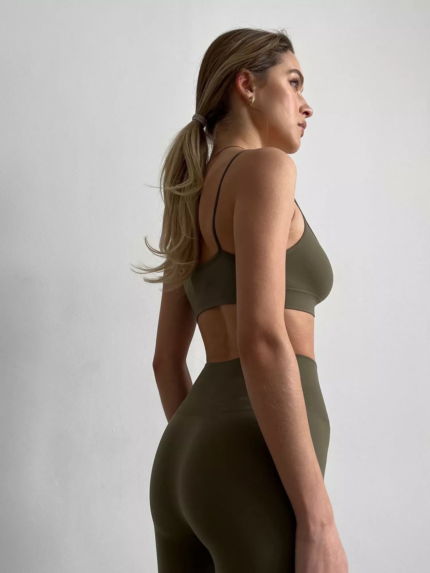 SiaWear Braletė MINIMAL IGUANA, chaki spalvos