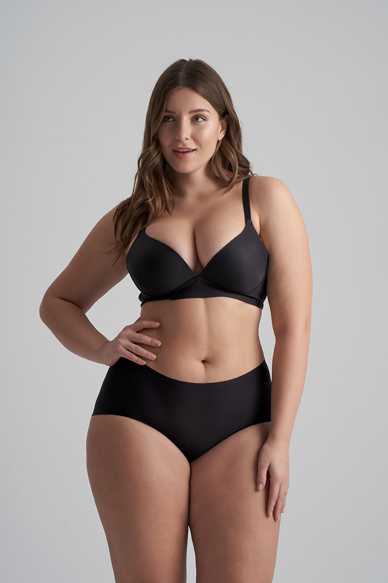 ByeBra Boxer kirpimo kelnaitės UNI STRETCH BOXER BLACK