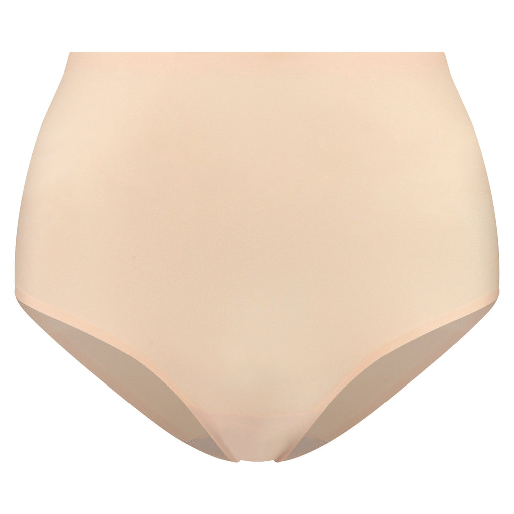 ByeBra Klasikinės kelnaitės aukštu juosmeniu UNI STRETCH HIGH BRIEF BEIGE