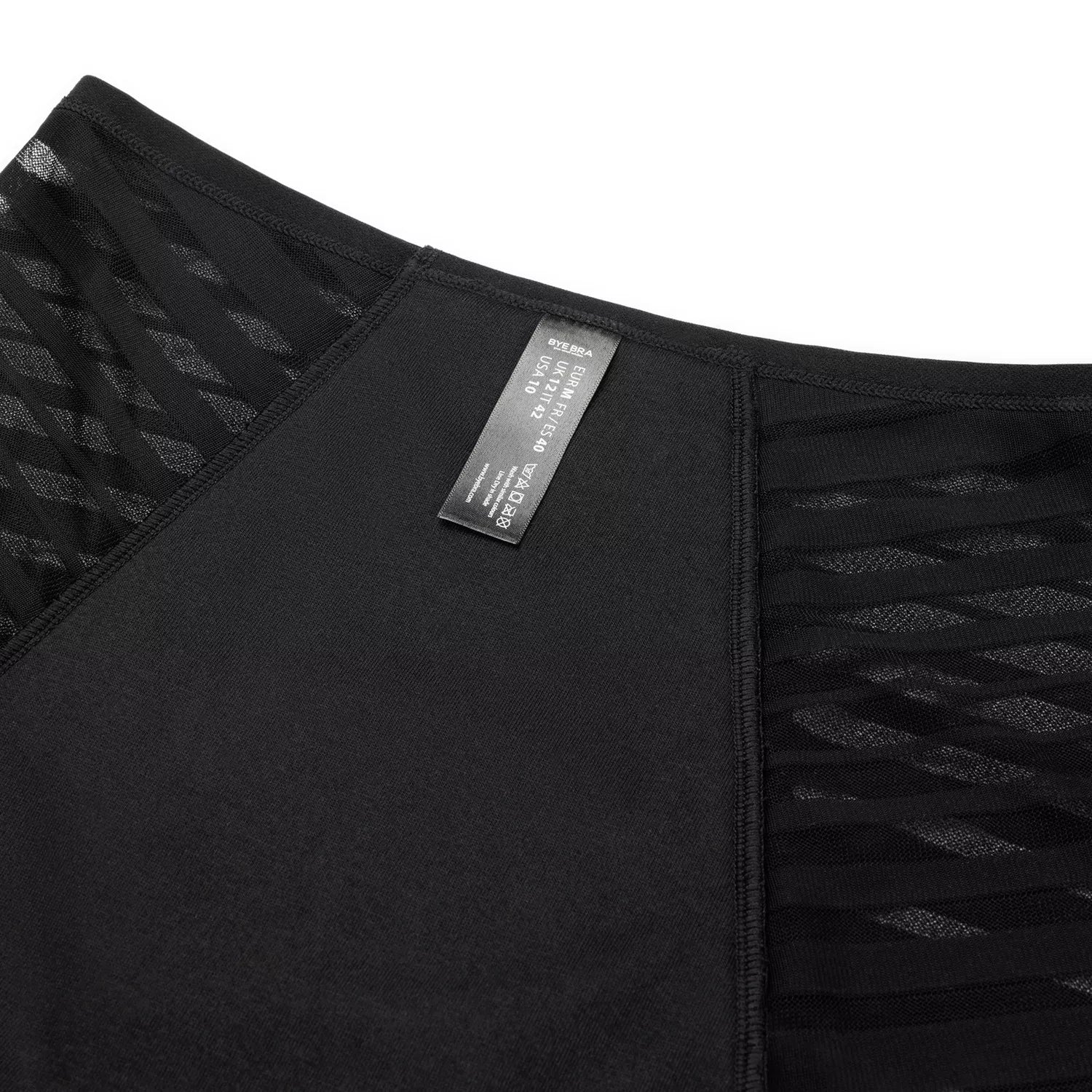 ByeBra Menstruacinės kelnaitės PERIOD HIGH BRIEF LACE, didelio sugeriamumo