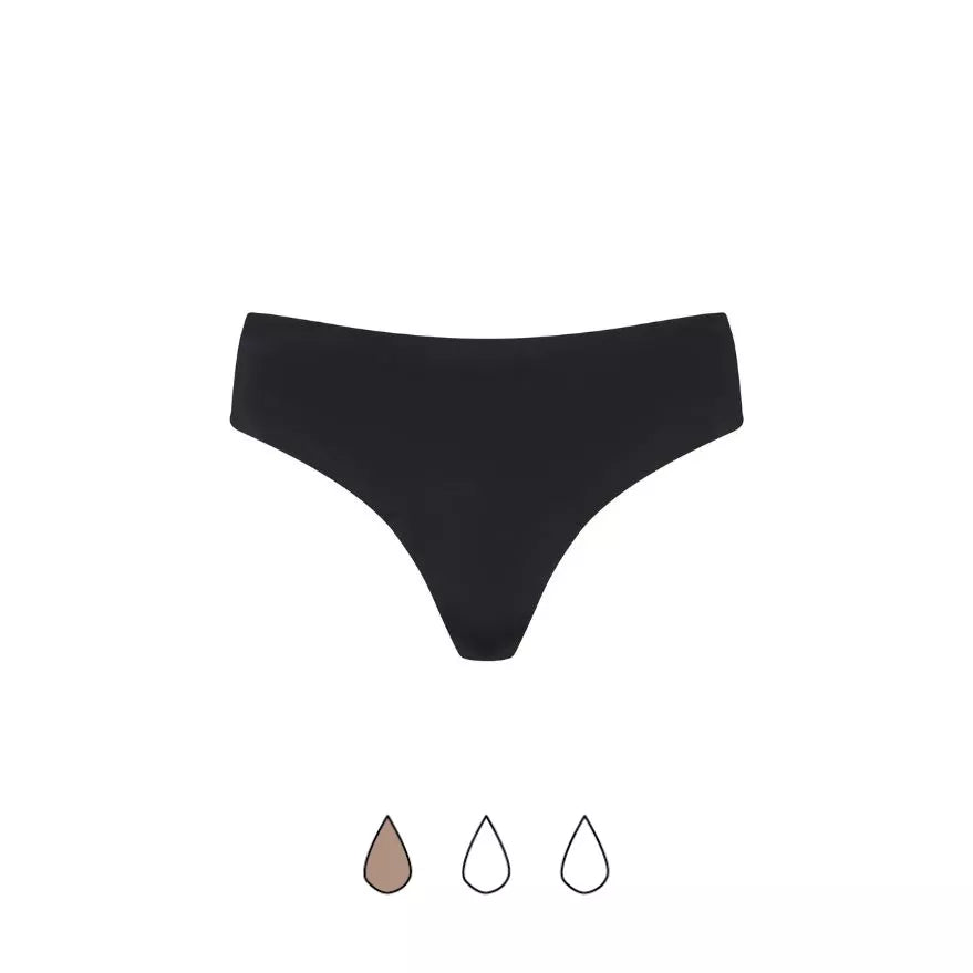 ByeBra Menstruacinės tanga kelnaitės PERIOD THONG, mažo sugeriamumo