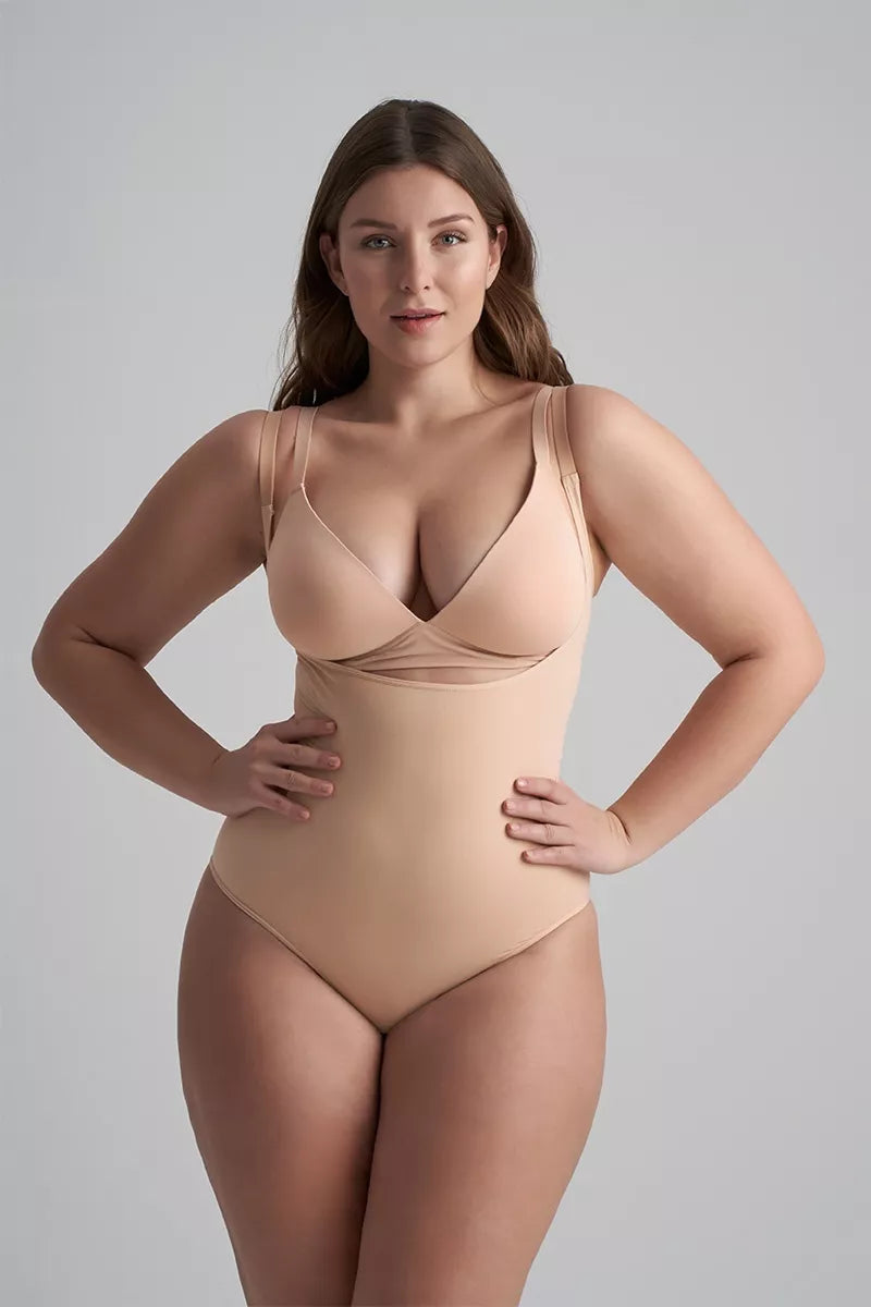 ByeBra High compression shaping bodysuit SOFT TOUCH NUDE